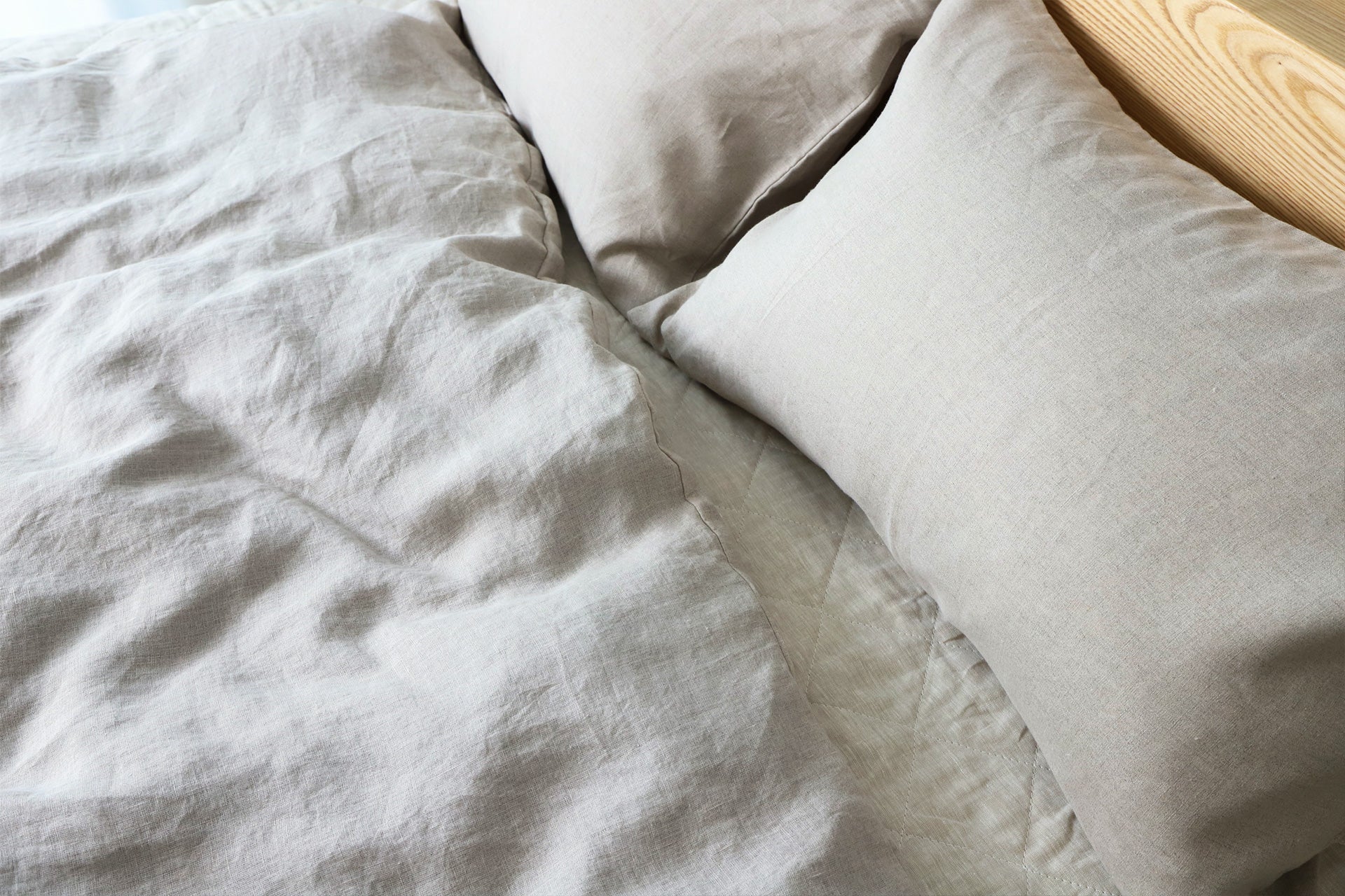 京はんなリネン 麻100%掛け布団カバー – 和雲