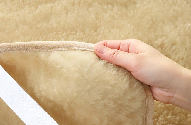 メリノウール両面敷き毛布 – 和雲