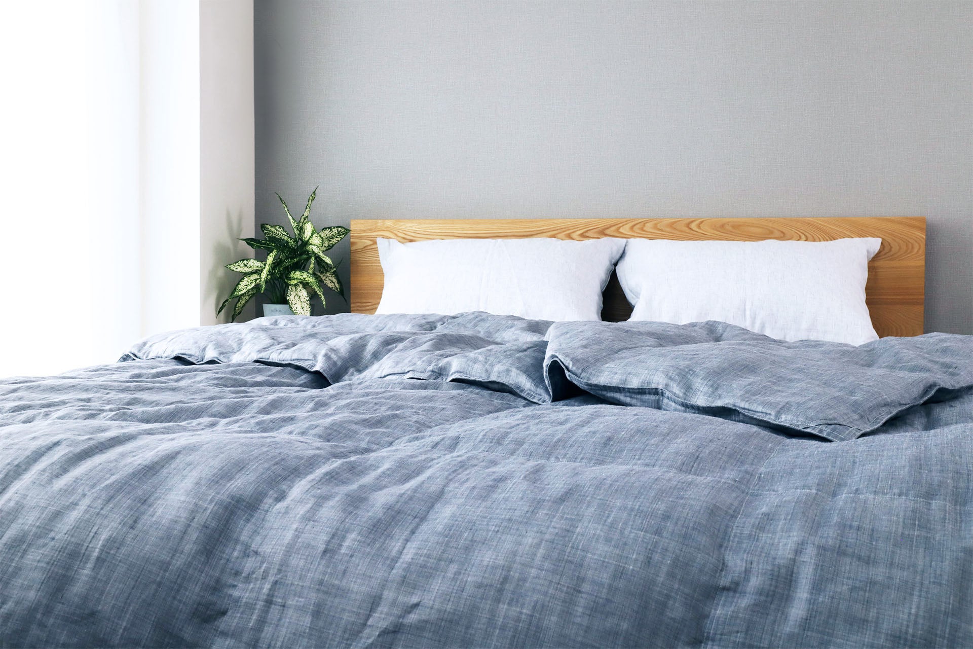 日本製 本麻ダウンケット「涼夏（SUZUCA）」 – 和雲